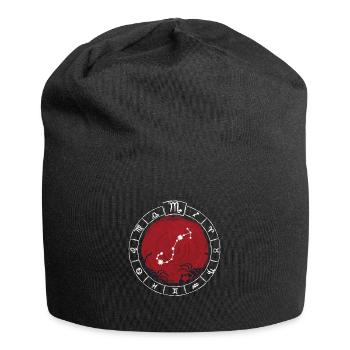Zodiac sign Scorpio - Zodiac sign - Birth - Jersey Beanie - black - Front