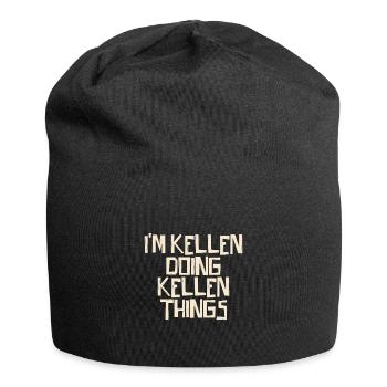 I'm Kellen doing Kellen things - Jersey-Beanie - Schwarz - Vorne