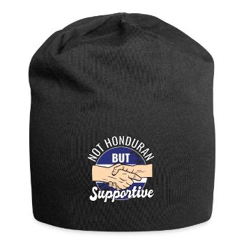 Pas hondurien mais un voyageur de campagne solidaire - Bonnet en jersey - noir - Devant