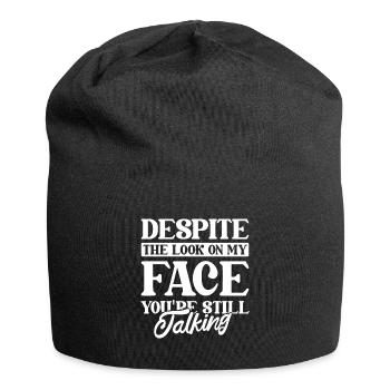 Black humor rude - Jersey Beanie - black - Front