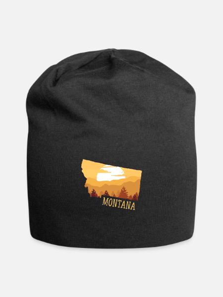 Montana - Jersey-Beanie - Schwarz