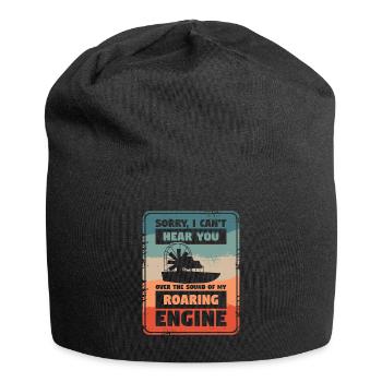 Désolé, je ne peux pas vous entendre sur le son de mon - Bonnet en jersey - noir - Devant