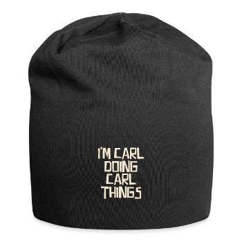 I'm Carl doing Carl things - Jersey-Beanie - Schwarz - Vorne