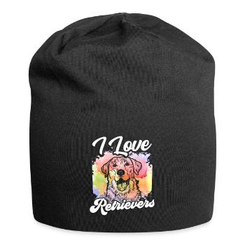 J’adore Retriever Pet Retrievers Dog - Bonnet en jersey - noir - Devant