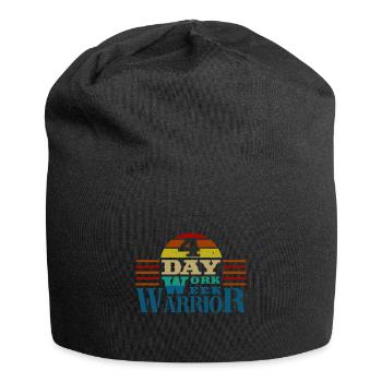 Job Profession Work Four-day week Office - Jersey Beanie - black - Front