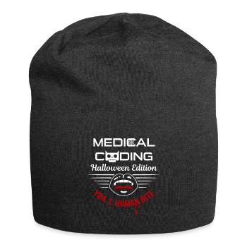 Halloween Medicine Coder Medical - Bonnet en jersey - charbon - Devant