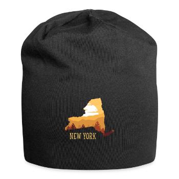 New York - Bonnet en jersey - noir - Devant