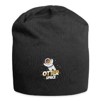 Otter Sea Otter Otter Gift - Jersey Beanie - black - Front