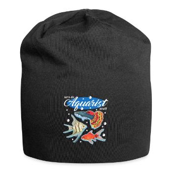 Aquarium Aquaristics Aquariist Ornemental Fish Gift - Bonnet en jersey - noir - Devant