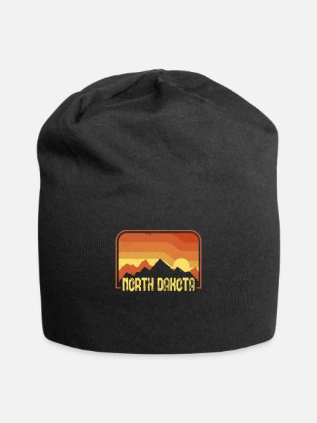 North Dakota - Jersey Beanie - black