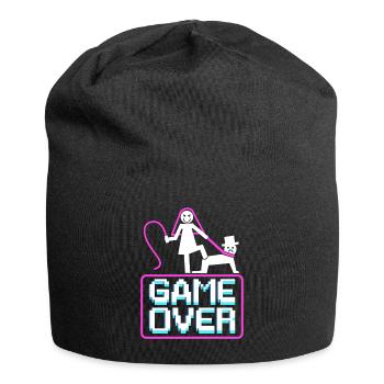 Enterrement de vie de garçon grondant enterrement de vie de garçon - Bonnet en jersey - noir - Devant