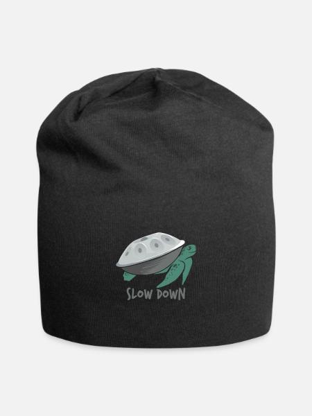 Play Handpan Turtle Handpan - Jersey Beanie - black