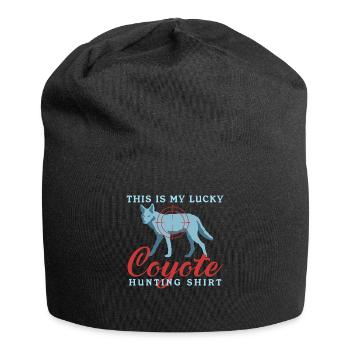 Chasse Chasseur Chasse Chasseresse Permis de Chasse Cadeau - Bonnet en jersey - noir - Devant