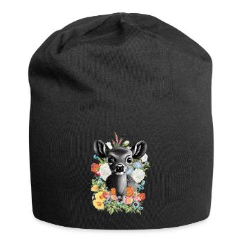 Roe deer - Jersey Beanie - black - Front