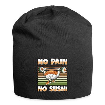 Cuisine japonaise Sushi Lovers Bodybuilders - Bonnet en jersey - noir - Devant