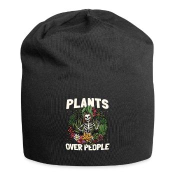 Jardiniers, amateurs de plantes de jardin, collectionneurs de plantes - Bonnet en jersey - noir - Devant