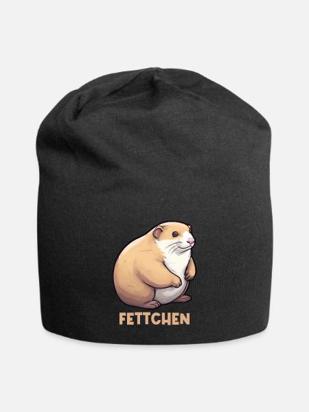 Fettchen Frettchen - Jersey-Beanie - Schwarz