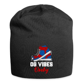 Shoe Collector Shoemaker Sneaker Addict - Jersey Beanie - black - Front