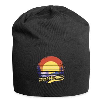 West Virginia - Jersey-Beanie - Schwarz - Vorne