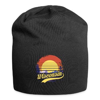 Wisconsin - Bonnet en jersey - noir - Devant