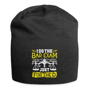 Doctorate Degree great - Jersey-Beanie - Schwarz - Vorne