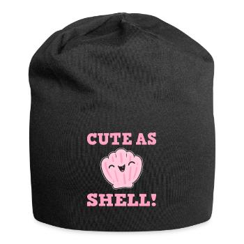 Jeu de mots Thalassophile - Bonnet en jersey - noir - Devant