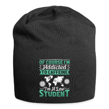 Doctorate Degree great - Jersey-Beanie - Schwarz - Vorne
