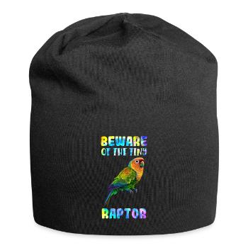 L’inséparable Méfiez-vous du petit rapace Liebesvögel - Bonnet en jersey - noir - Devant