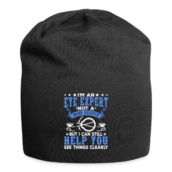 Ophthalmologist I am an ophthalmologist - Jersey Beanie - black - Front