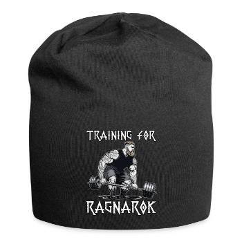 Motif viking provocateur Mythologie nordique - Bonnet en jersey - noir - Devant