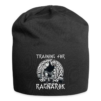 Viking Training for Ragnarok Warrior Viking - Jersey Beanie - black - Front