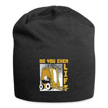 Do You Even Lift Telehandler All-terrain forklift - Jersey Beanie - black - Front