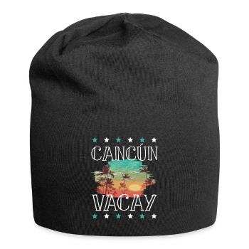 Cancun Vacations - Jersey Beanie - black - Front