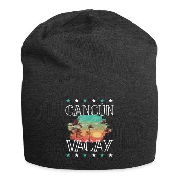 Vacances à Cancun - Bonnet en jersey - charbon - Devant