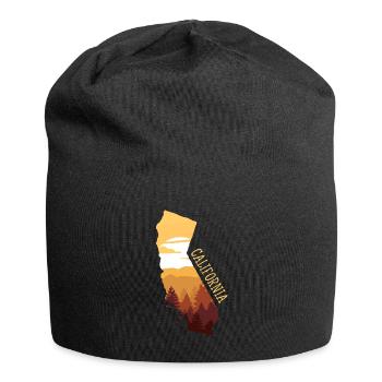 Californie - Bonnet en jersey - noir - Devant