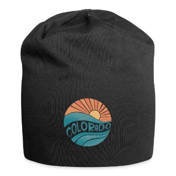 colorado - Jersey-Beanie - Schwarz - Vorne