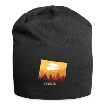 colorado - Jersey-Beanie - Schwarz - Vorne