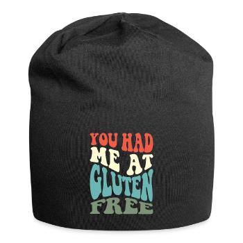 Gluten Free Celiac You Had Me At Gluten Free - Jersey Beanie - black - Front