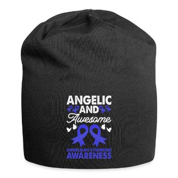 Angelic and awe-inspiring - Jersey Beanie - black - Front