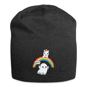 Boo Ghost - Jersey Beanie - charcoal grey - Front