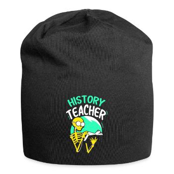 Professeur d’histoire Professeur d’histoire Profession de professeur - Bonnet en jersey - noir - Devant