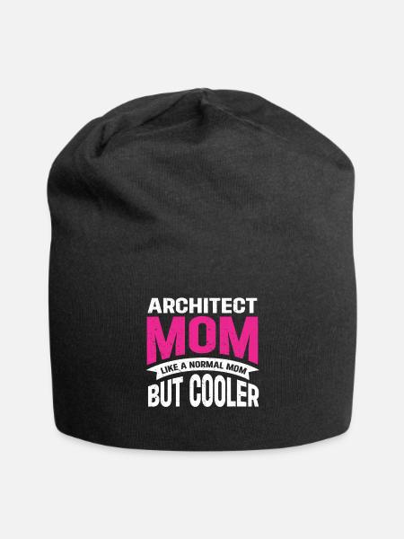 Cadeau d’architecte, amoureux de l’architecture - Bonnet en jersey - noir