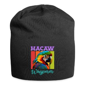 Ara Chuchoteur Perroquets Ara Whisperer Ara - Bonnet en jersey - noir - Devant