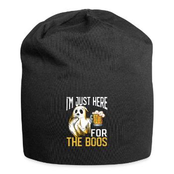 Je ne suis drôle ici qu’à cause des huées - Bonnet en jersey - noir - Devant
