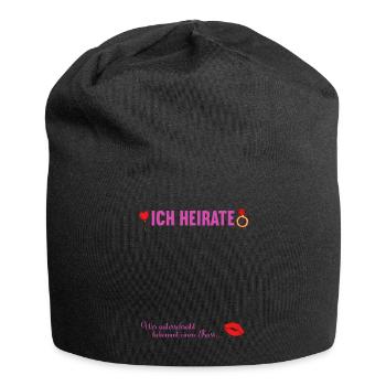 Junggesellenabschied Polterabend JGA Männer - Jersey-Beanie - Schwarz - Vorne