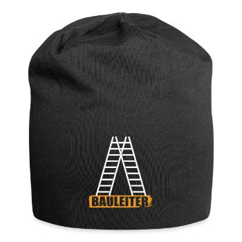 Bauleiter Bauherr Bauleitung Hausbau - Jersey-Beanie - Schwarz - Vorne