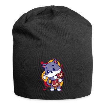 Steak - Jersey-Beanie - Schwarz - Vorne