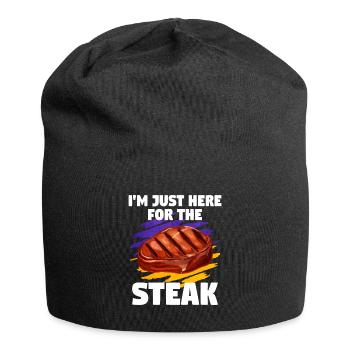 Steak - Jersey-Beanie - Schwarz - Vorne