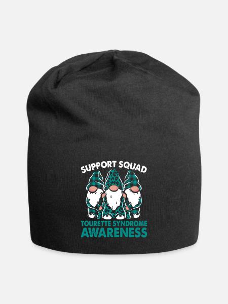 Mois de la sensibilisation au syndrome de Gilles de la Tourette de soutien - Bonnet en jersey - noir