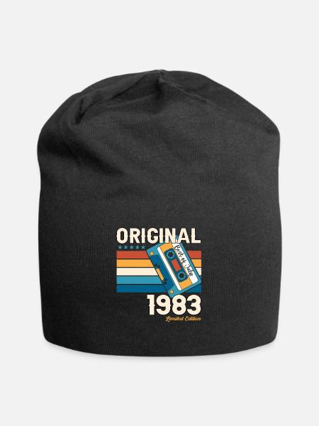 40. Geburtstag Mann Juli Jahrgang 1983 Kassette - Jersey-Beanie - Schwarz
